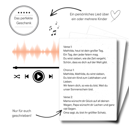 Personalisiertes Kinderlied