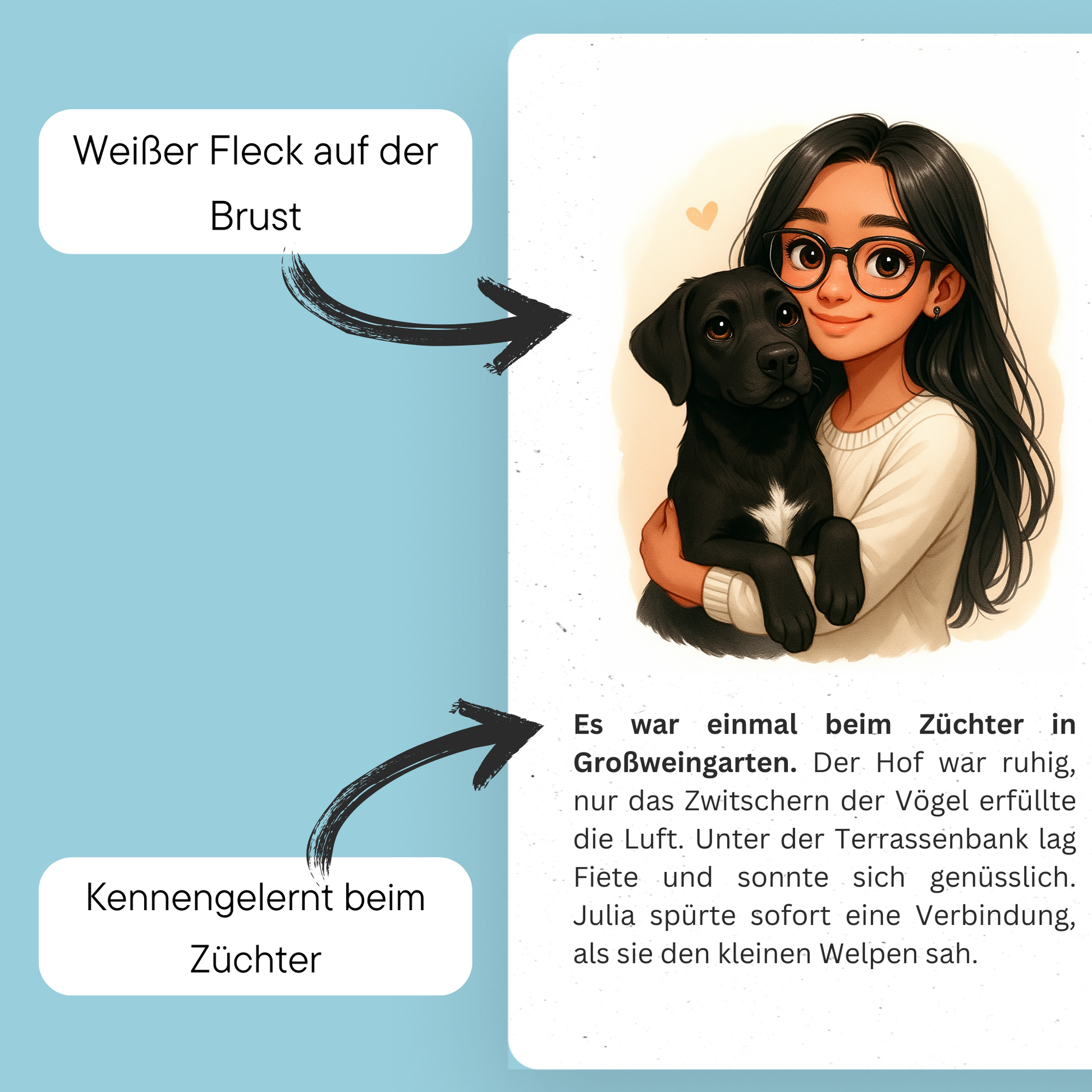 Tierisch beste Freunde I Personalisiertes Haustierbuch - DreamyTales