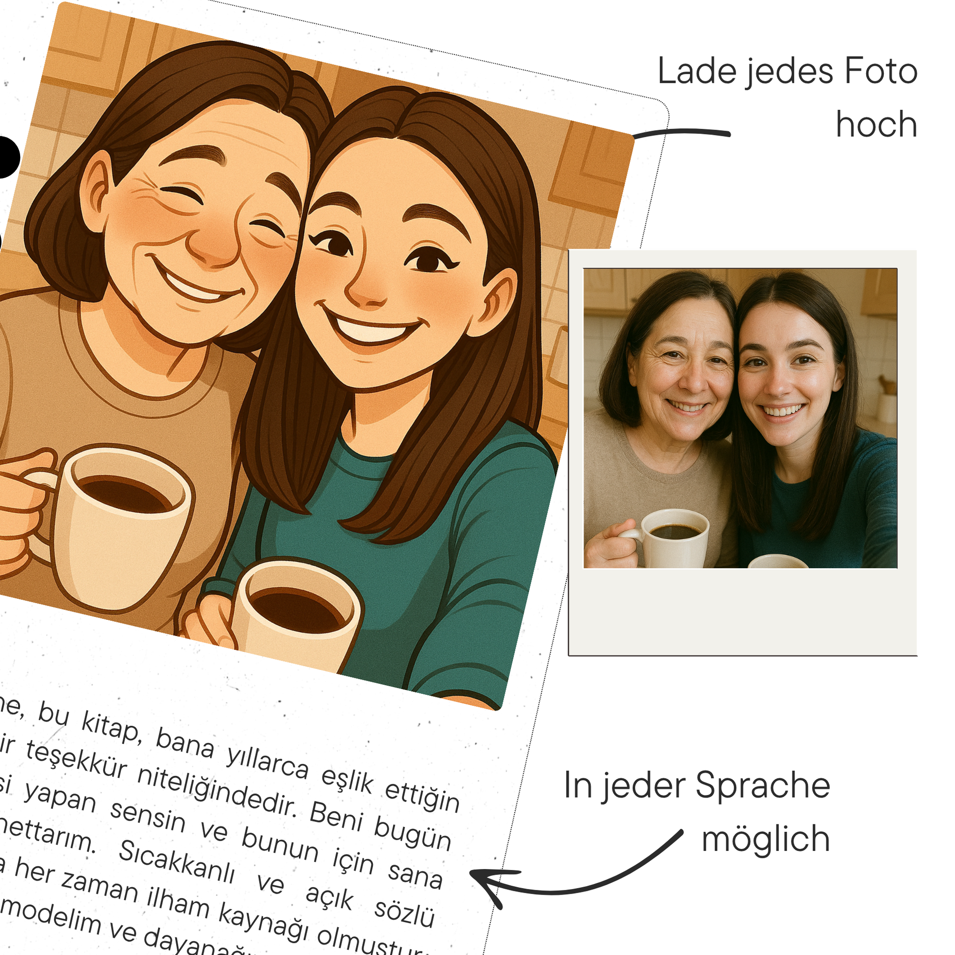 Du bist die beste, Mama | Personalisiertes Mama Buch