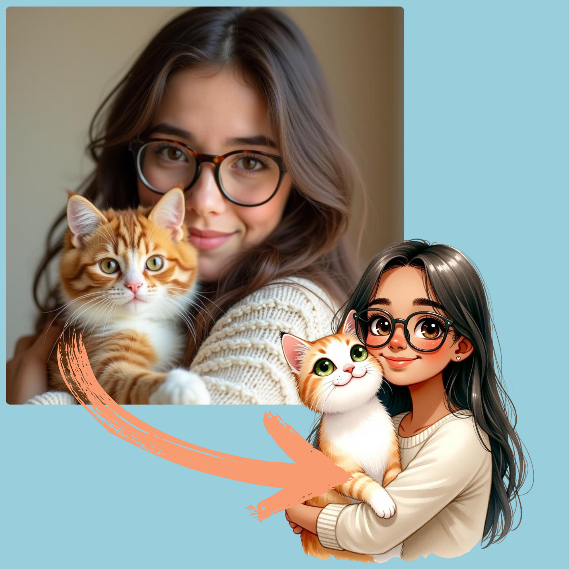 Tierisch beste Freunde I Personalisiertes Haustierbuch - DreamyTales