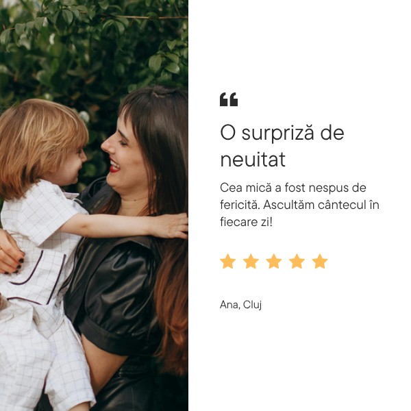 Cântec personalizat pentru copii - imagine produs 4 (Canva preview temporar)